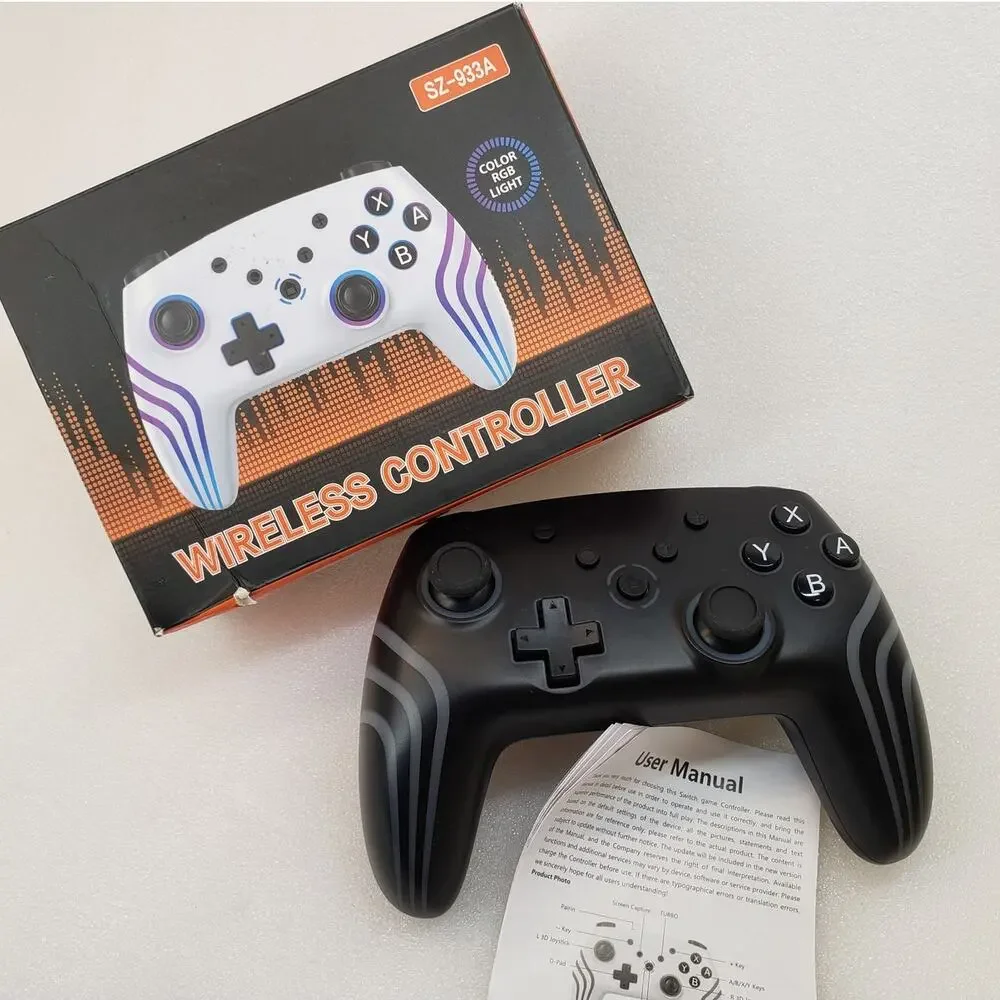 Senze SZ-933A Wireless Gaming Controller with RGB Lighting